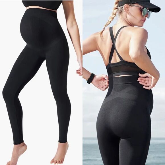 Blanqi maternity everyday leggings w/ belly support Women’s Size‎ XS - Picture 1 of 7